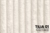 Nahaufnahme Tilia 01 Creme Cord-Stoff mit breiten Rippen