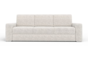 TIMON Sofa 3-Sitzer 245 cm breit mit Schlaffunktion Cord Stoff Deine Moebel