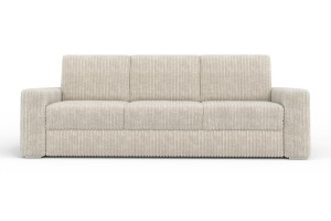 TIMON Sofa 3-Sitzer 245 cm breit mit Schlaffunktion Cord Stoff Deine Moebel
