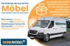 DeinMöbel24 Lieferwagen für sicheren Möbelversand durch spezialisierte Spedition.