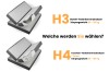 Matratzenvergleich Härtegrad H3 Bonell-Federkern und H4 Taschen-Federkern