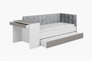 FABIAN 90x200 Jugendbett Multifunktionsbett Kinderbett Bett mit Ausziehbett Deine Möbel