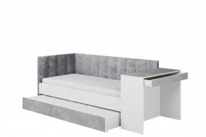 FABIAN 90x200 Jugendbett Multifunktionsbett Kinderbett Bett mit Ausziehbett Deine Möbel