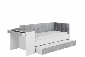 FABIAN 90x200 Jugendbett Multifunktionsbett Kinderbett Bett mit Ausziehbett Deine Möbel