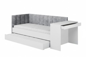 FABIAN 90x200 Jugendbett Multifunktionsbett Kinderbett Bett mit Ausziehbett Deine Möbel