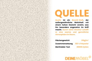 SUSAN LUX Boxspringbett mit Bettkasten Boxbett in Boucle Deine Möbel