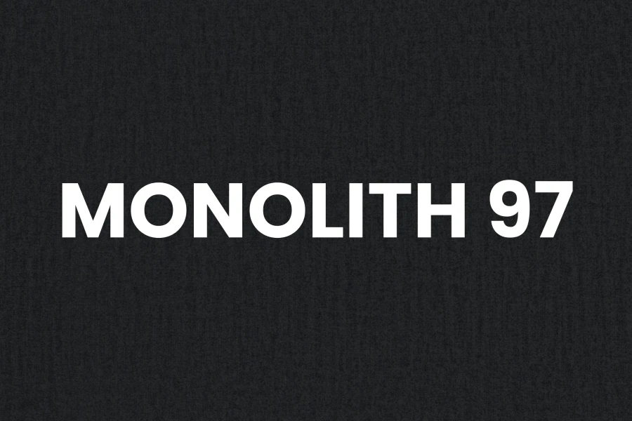 Stoffmuster Monolith 97: pflegeleichter, wasserabweisender Samtstoff für Polstermöbel.