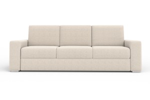 TOCO Sofa 3-Sitzer mit Schlaffunktion Bettkasten, Schlafsofa Möbel