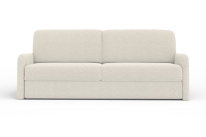 BIANCO Sofa 2-Sitzer mit Schlaffunktion Bettkasten, Schlafsofa Möbel