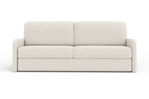 BIANCO Sofa 2-Sitzer mit Schlaffunktion Bettkasten, Schlafsofa Möbel