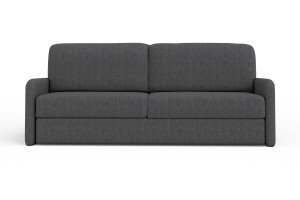 BIANCO Sofa 2-Sitzer mit Schlaffunktion Bettkasten, Schlafsofa Möbel
