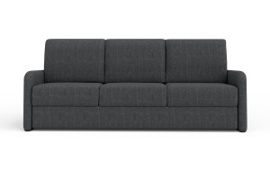 BIANCO Sofa 3-Sitzer mit Schlaffunktion Bettkasten, Schlafsofa Möbel