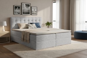 CINDY Boxspringbett mit Bettkasten Boxbett Deine Möbel