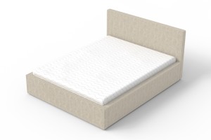 LOCCA Polsterbett mit Bettkasten & Lattenrost Cord-Stoff Deine Möbel