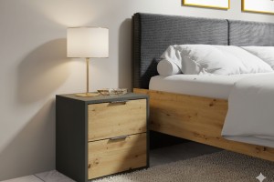 RON Bett Doppelbett in 160x200 / 180x200 cm für Ihr Schlafzimmer Deine Möbel