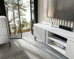 MEDIOLAN 2 Kommode mit geriffelten Fronten Deine Möbel