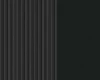 Schwarze vertikale Lamellen für elegantes Möbeldesign.