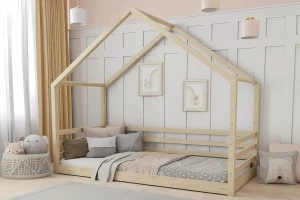 COMET 90x200 Kiefer Bodenbett Kinderbett Hausbett Deine Möbel