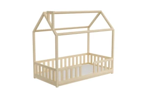 ROSI 120x200 Kiefer Bodenbett Hausbett Einzelbett Deine Möbel