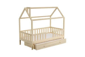 ROSI 90x200 Kiefer Hausbett Ausziehbett Deine Möbel