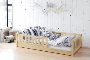 SOPHIA 120x200 Kiefer Bodenbett Einzelbett Deine Möbel