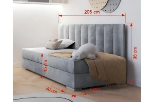 ARTHUR 90x200 Weiß + Velour Amber 502 Dünkelgrün Etagenbett Hochbett Funktionsbett mit Couch Sofa CII Deine Möbel