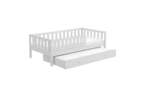 SOPHIA 90x200 Weiß Kinderbett Ausziehbett Deine Möbel