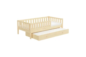 SOPHIA 90x200 Kiefer Kinderbett Ausziehbett Deine Möbel