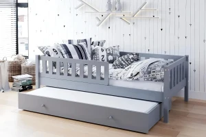 SOPHIA 90x200 Kiefer Kinderbett Ausziehbett Deine Möbel