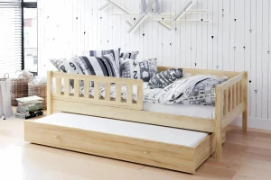 SOPHIA 140x200 Grau Kinderbett Ausziehbett Deine Möbel