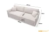 Detaillierte Maße des Schlafsofas: Breite 221 cm, Tiefe 105 cm, Höhe 70 cm.