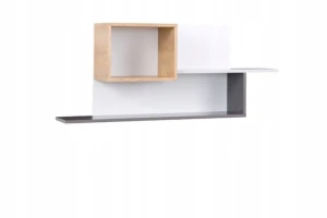 JUSTIN 12 Wandregal Hängeregal Wandboard 120 cm breit Kinderzimmer Jugendzimmer Scandi Still Deine Möbel