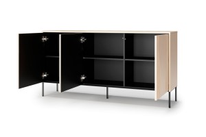 FAVOS 04 Kommode 4-türig mit LED-Beleuchtung Deine Möbel