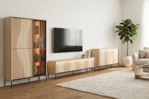 FAVOS 05 TV-Board mit LED-Beleuchtung Deine Möbel