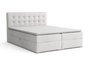 LINA Boxspringbett mit Bettkasten Boxbett in Boucle Deine Möbel