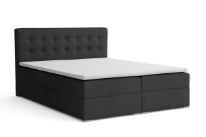 LINA Boxspringbett mit Bettkasten Boxbett in Boucle Deine Möbel