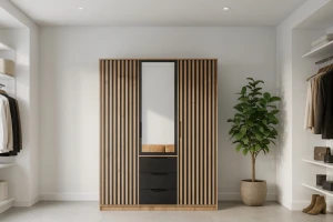 LABOO LUX C Schlafzimmer Set LABOO LUX 3D & LABOO LUX D3 Kleiderschrank 150 cm & Kommode Deine Möbel 