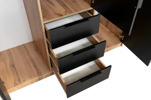 LABOO LUX D Schlafzimmer Set LABOO LUX 3D & LABOO LUX D2 Kleiderschrank 150 cm & Kommode Deine Möbel