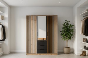 LABOO LUX D Schlafzimmer Set LABOO LUX 3D & LABOO LUX D2 Kleiderschrank 150 cm & Kommode Deine Möbel