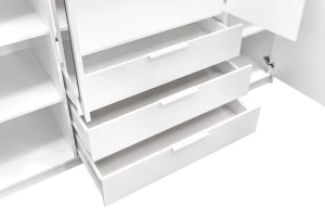 LABOO LUX F Schlafzimmer Set LABOO LUX 4D & LABOO LUX D2 Kleiderschrank 200 cm & Kommode Deine Möbel