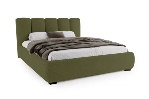 VALERIE Polsterbett mit Bettkasten und Lattenrost Bouclé Deine Möbel