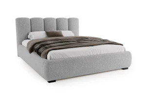 VALERIE Polsterbett mit Bettkasten und Lattenrost Bouclé Deine Möbel