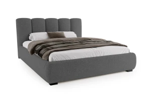 VALERIE Polsterbett mit Bettkasten und Lattenrost Bouclé Deine Möbel