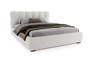 TIFFANY Polsterbett mit Bettkasten und Lattenrost Bouclé Deine Möbel