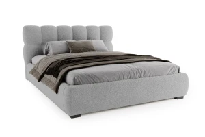 TIFFANY Polsterbett mit Bettkasten und Lattenrost Bouclé Deine Möbel