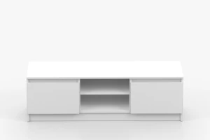 SIMO 05 TV-Schrank TV-Lowboard, weiß, 135 cm, 2 Türen, SIMO-Kollektion Deine Möbel