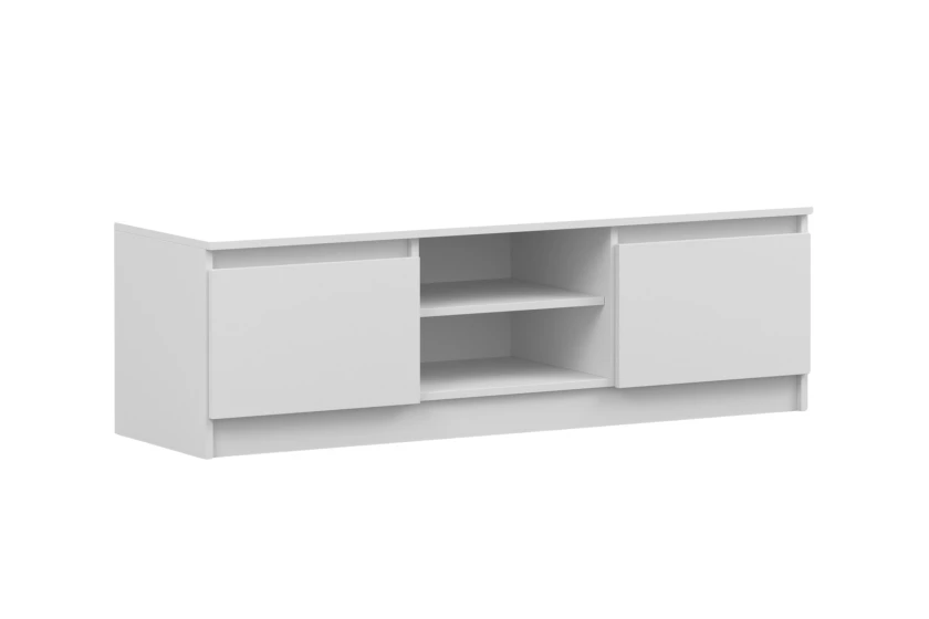 SIMO 05 TV-Schrank TV-Lowboard, weiß, 135 cm, 2 Türen, SIMO-Kollektion Deine Möbel
