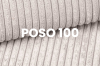 Detailansicht Cord-Stoff POSO 100 in Beige für moderne Polstermöbel.
