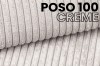 Detailansicht Cord-Stoff POSO 100 in Creme für Kindersofa Roberto.
