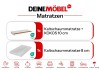 Kindermatratzen-Set: 10 cm Kaltschaummatratze mit Kokosschicht und 8 cm Kaltschaummatratze von DeineMöbel24.